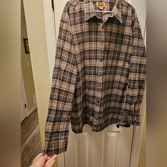 The Foundry Mens 3XLT Flannel Shirt - Picture 2 of 4